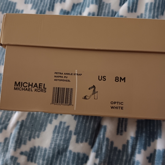 Michael Kors high heels sandals white size 8 - Picture 6 of 7